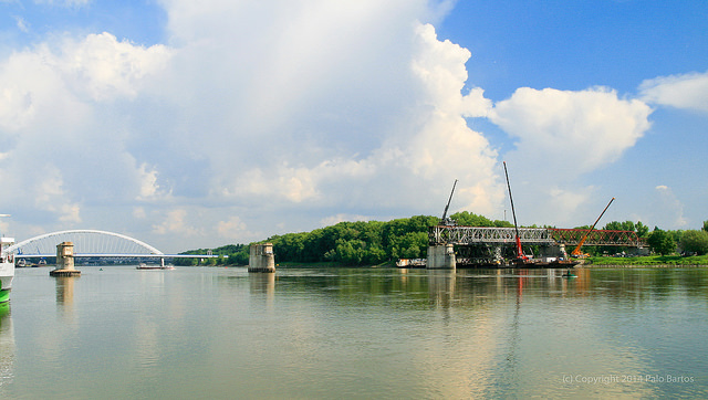 Old Bridge in Bratislavia